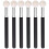 6Pcs Concealer Brush Round Head For Foundation And Cosmetics 10