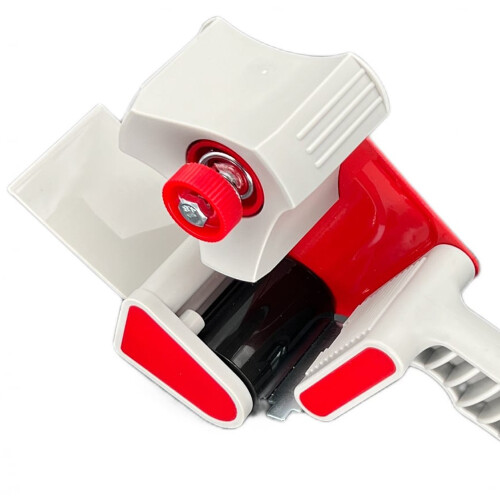 Packaging Box Tape Dispenser Pistol Grip Red PD712 2