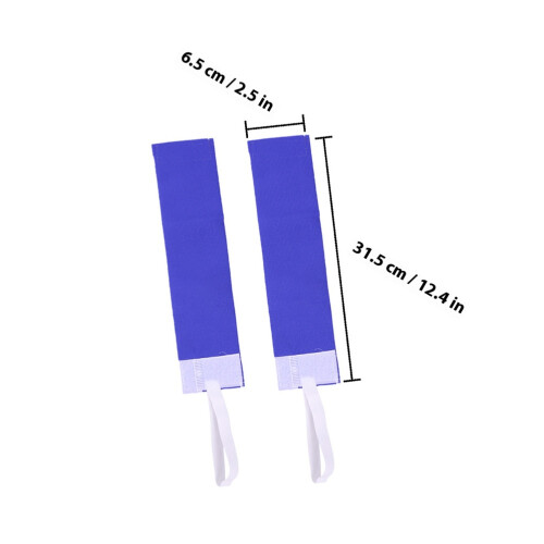 2Pz Fasce Calcio Nylon Regolabile Per Giovanili 1