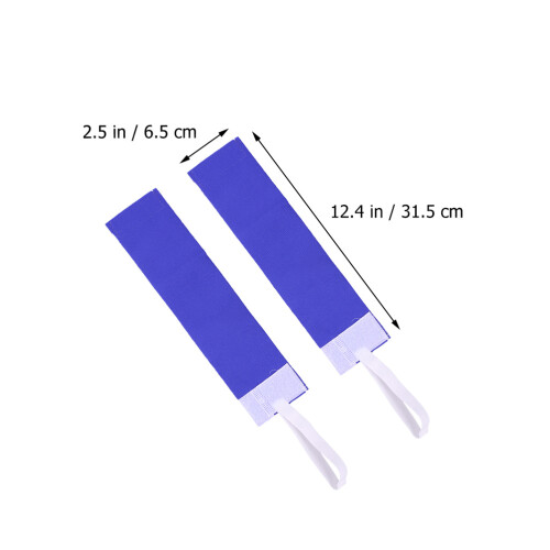 2Pz Fasce Calcio Nylon Regolabile Per Giovanili 2