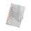A 6 Clear Binder Soft Binding Covers-PK transparent 6 1