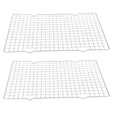 Pack of 2 Stainless Steel Cooling Rack Grills Baking Tool Stable