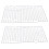 Pack of 2 Stainless Steel Cooling Rack Grills Baking Tool Stable 1
