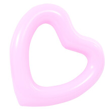 2St Opblaasbare Roze Zwemring Duurzaam Zwembad Accessoire
