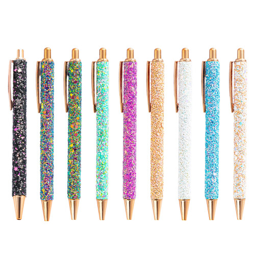 Fancy Pen Sequins Journaling Pen Sequins-gradient color 1 1