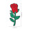 9Pz Patch Rosa in Stoffa Per Cucire E Decorare E 11