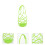 Vino Silicone Verde Con Per Bar 9