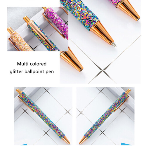 Fancy Pen Sequins Journaling Pen Sequins-gradient color 1 2