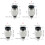 Miniature Pneumatic Quick-Black mini direct ac PC C6 M4 5