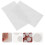 1Set Silicone Ammortizzatori Antiscivolo Per Porta Bianco 3