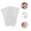 1Set Silicone Ammortizzatori Antiscivolo Per Porta Bianco 4