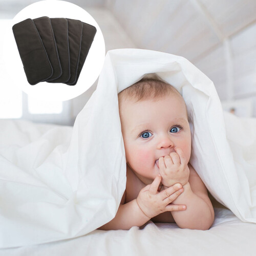 5Pz Pannolini Carbone Morbide E Traspiranti Grigie 1