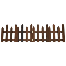 1Set Holzzaun Gartenzaun Robust Outdoor