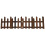 1Set Holzzaun Gartenzaun Robust Outdoor 1