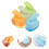 4Ud Perforadora Infantil ABS Multicolor Para DIY 5