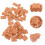 1 Set Miniature Roof Tiles Bricks Decor Clay Brick Models 11