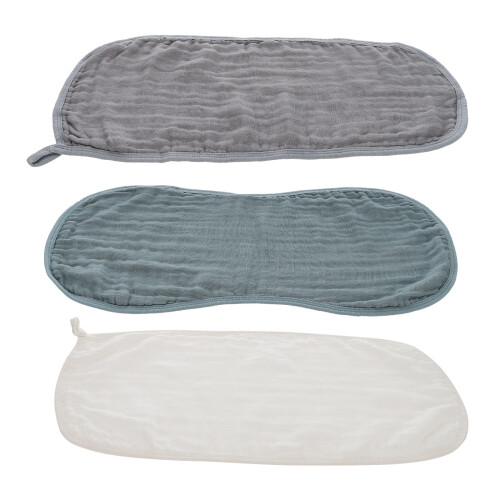 3Ud Pañuelos Para Bebé Con Absorción De Bambú Y Colores