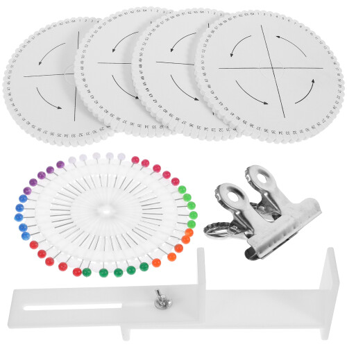 1Set Kit Telaio Fatti A Mano Argento Per Bracciali E
