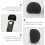 Protezione Microfono Nero Antivento Compatibile Zoom H5 H6 10