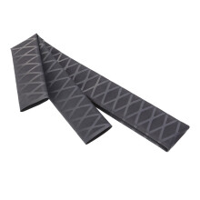 Black Non-Slip Heat-Shrink Tube Protective Cover for Fishing Rods