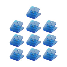 Acryl papierklemmen Bestandsorganizer Clip voor-Blauw