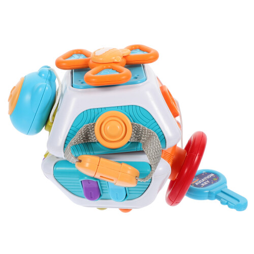 Cube Éducatif Sensoriel Pour Tout-Petits Table D'Activités