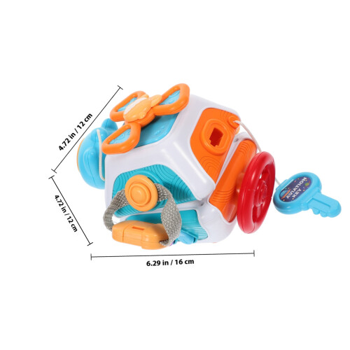 Cube Éducatif Sensoriel Pour Tout-Petits Table D'Activités 1