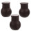 silicone derreter chocolate 3 peças para assar 10