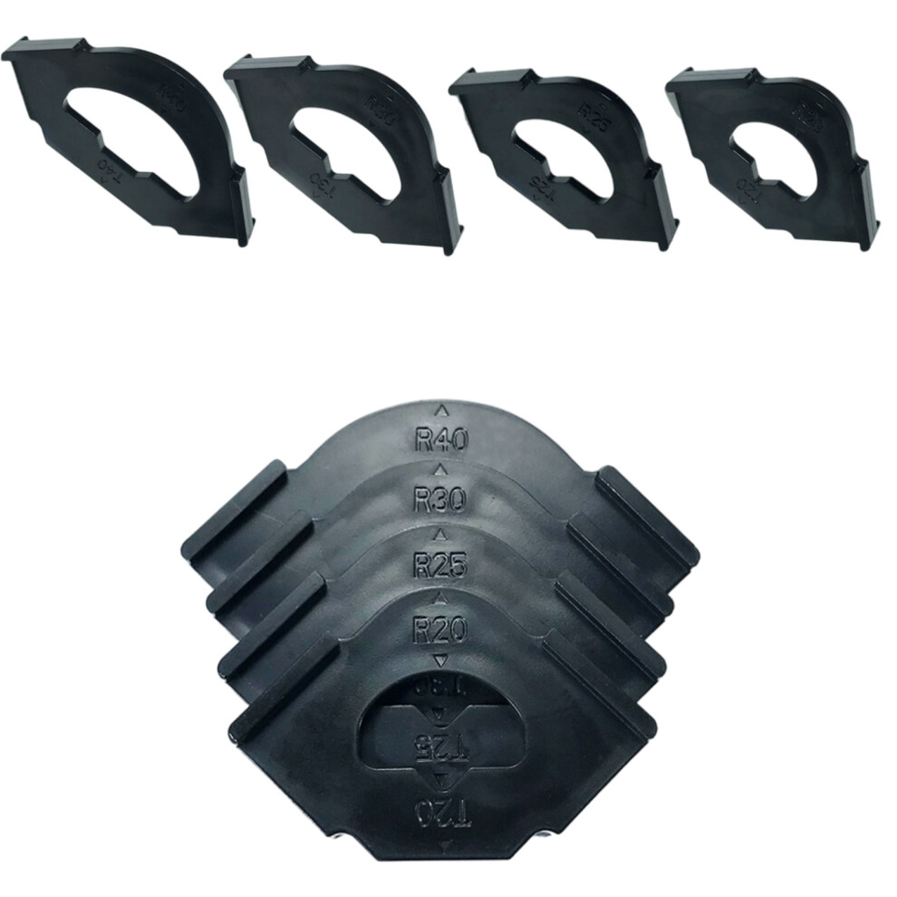 R20-R40 Woodworking Quick Locator 4Pieces For R Angle And-Black 7696000996127
