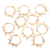 10St Gouden Oorhaakjes Voor Oorbellen DIY Sieraden Set
