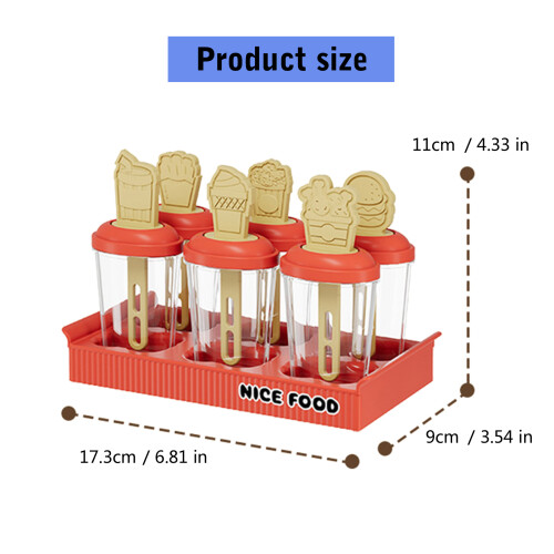 Ice Cream Molds Plastic Ice Cream Maker Popsicles Molds Plastic 2