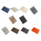 Faux Leather Placemats And Coasters Table Mat For A-Orange 2