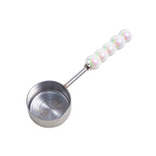 Kitchen Spoon with Colorful Ceramic Pearls Handle-1