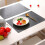 Faux Leather Placemats And Coasters Table Mat For A-Orange 3