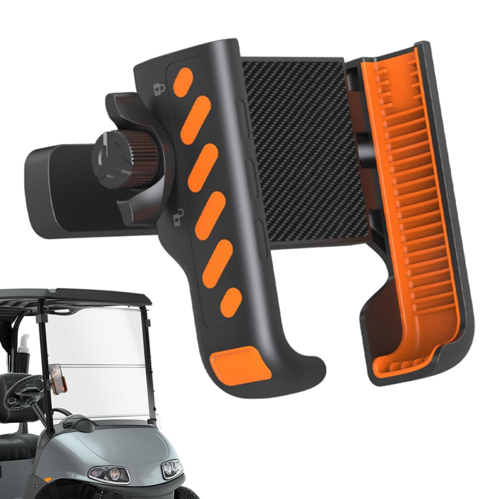 Phone Holder Magnetic Vehicle Mount For Golf Cart, 360Degree Rotation Clamp, Quick Release Bracket 9339159665909