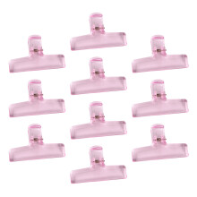 10 stuks helder acryl paperclip acryl papierklem voor-Roze