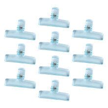 10 stuks helder acryl clipbestand papierklemmen voor-Blauw
