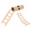 1Conjunto Casa De Hamster Natural Com Para Atividades 5