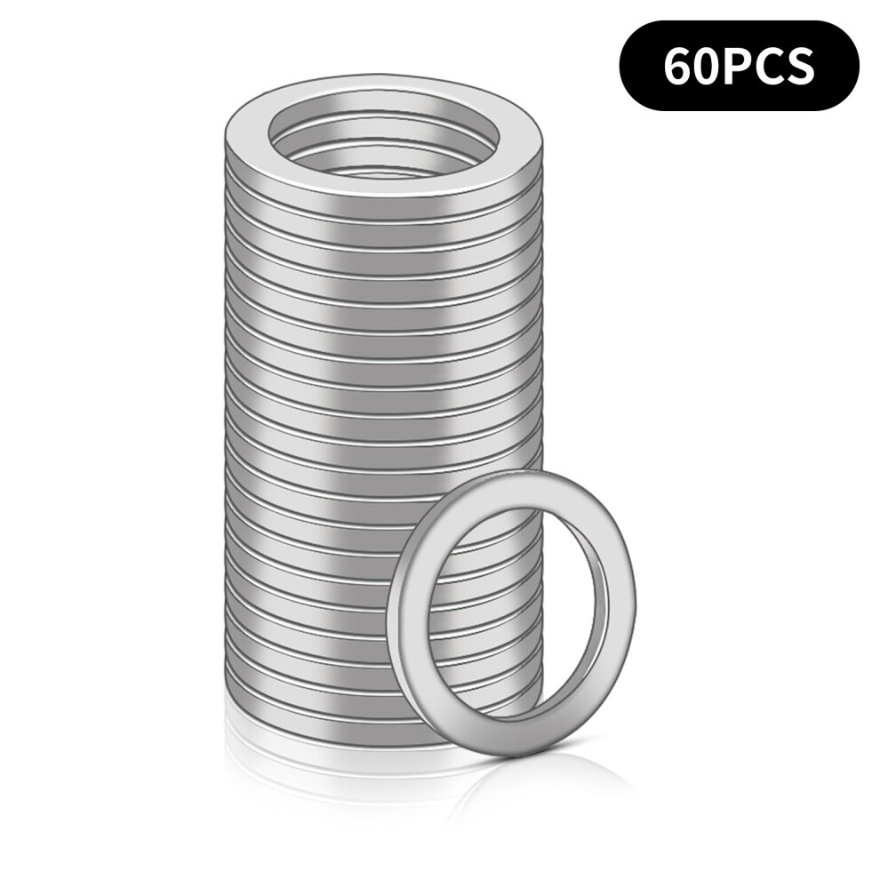 M10 Flat Mounting Washers 1.5Mm For Engineering- 60Pcs 7696000997667