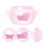 Copribiberon in Silicone Rosa Per , Antiscivolo 3