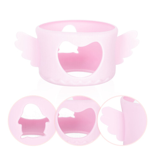 Copribiberon in Silicone Rosa Per , Antiscivolo 2