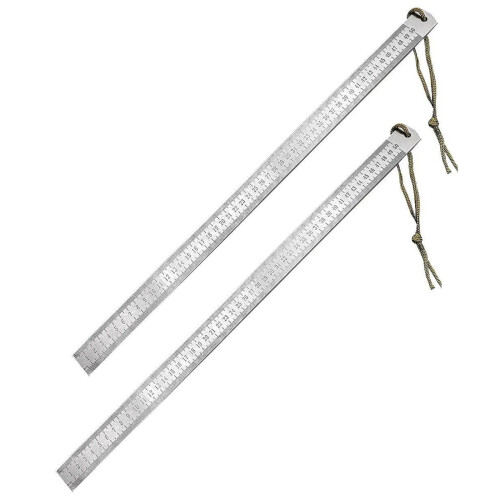 Premium Stainless Steel Ruler With Clear Scale And Rounded-4mm 1