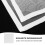 Portable Window Screen Wit Mesh Makkelijk Te Repareren 9