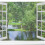 Portable Window Screen Wit Mesh Makkelijk Te Repareren 10