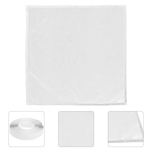 Portable Window Screen Wit Mesh Makkelijk Te Repareren 1