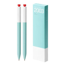 2 stuks eerste liefde hart neutrale pen 0,5 mm gel-inktpen-03