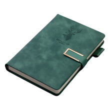 Business Notebook Thick Meeting Notebook Stationery-Green