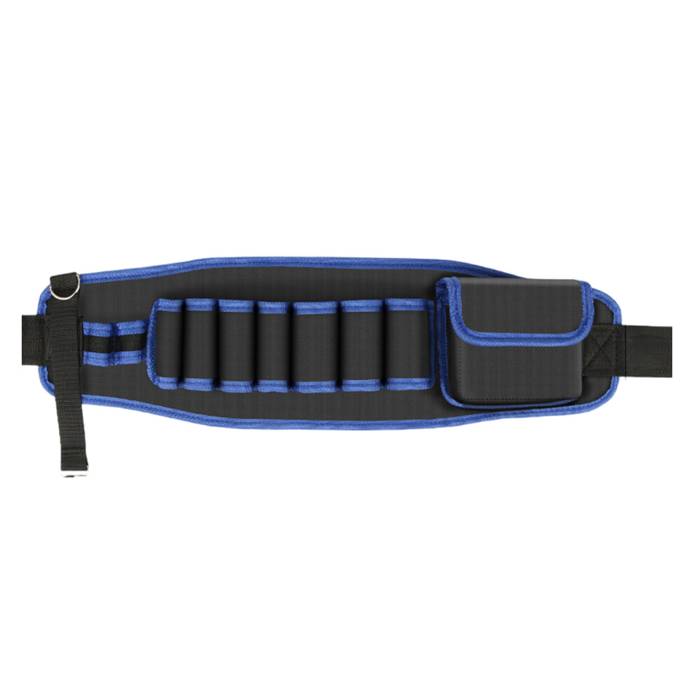 Sturdy Oxford Utility Belt Pouch-Blue Side Pocket Waist Ba 7696000997865