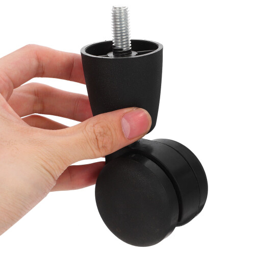 1Conjunto Para Cadeira Office ABS Pretas Estáveis E Duráveis 2