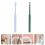 2St Multifunctionele Hondentandborstel Van Plastic En Tpe 3